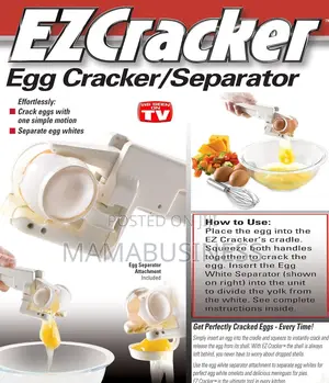 Ezcracker Egg Cracker/ Separator