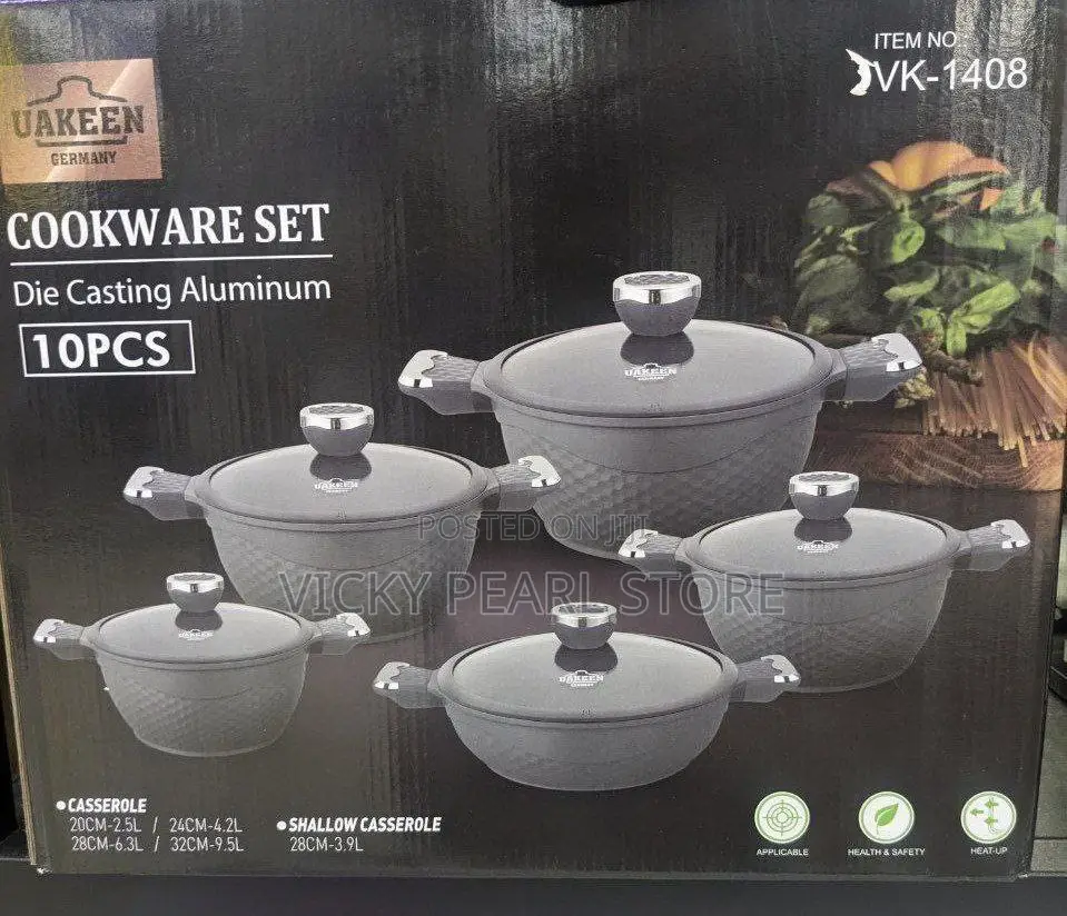 10pcs Cookware Pot