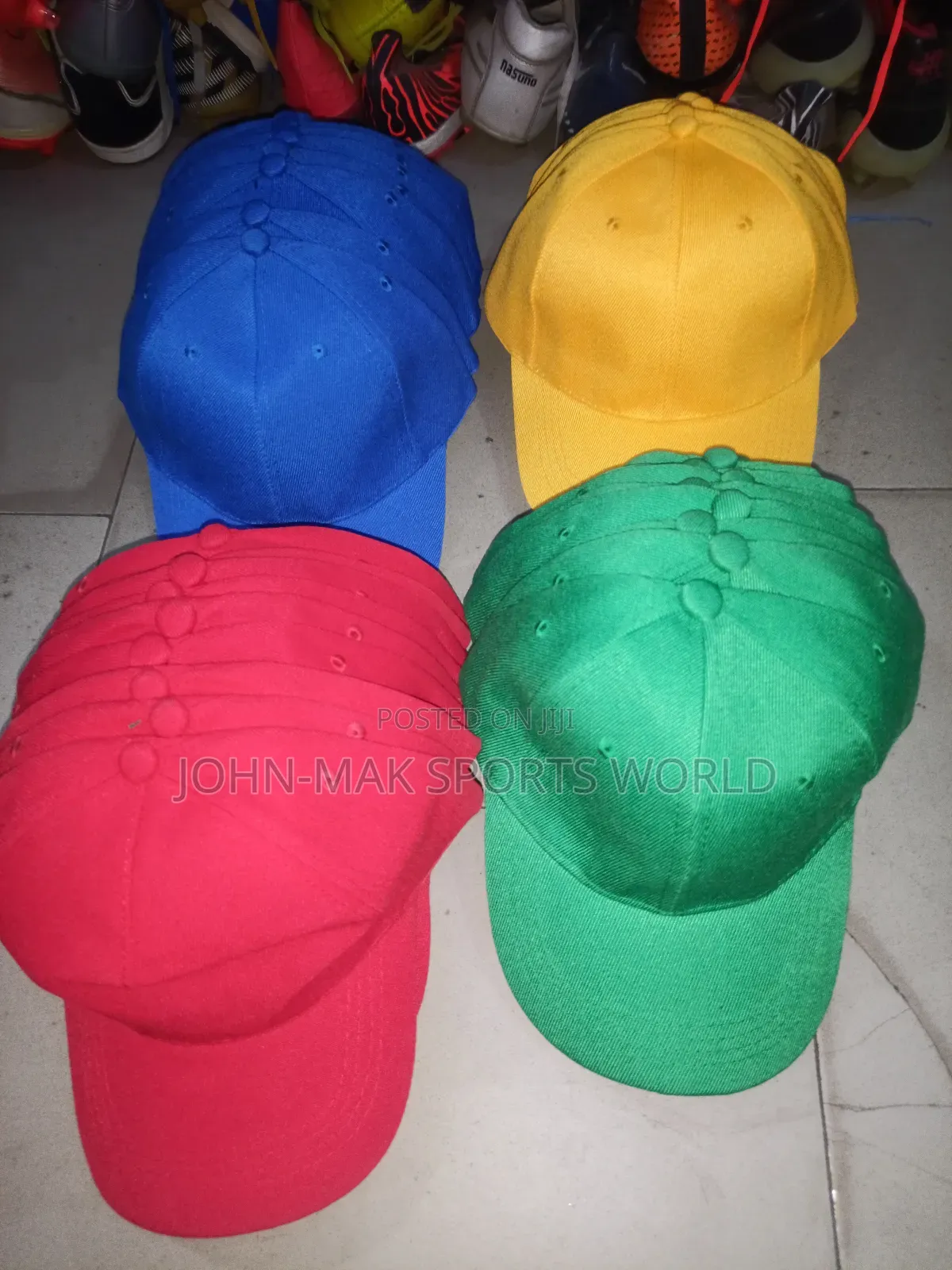 Plain Uniform Face Caps