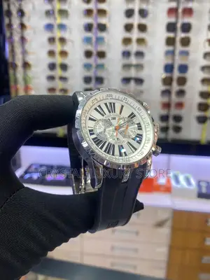 High Quality Rogers Dubuis Luxury Genuine Leather Wristwatch