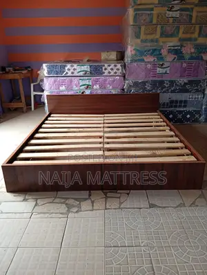Brand New Bed Frame. Good Wood. 6 by 6