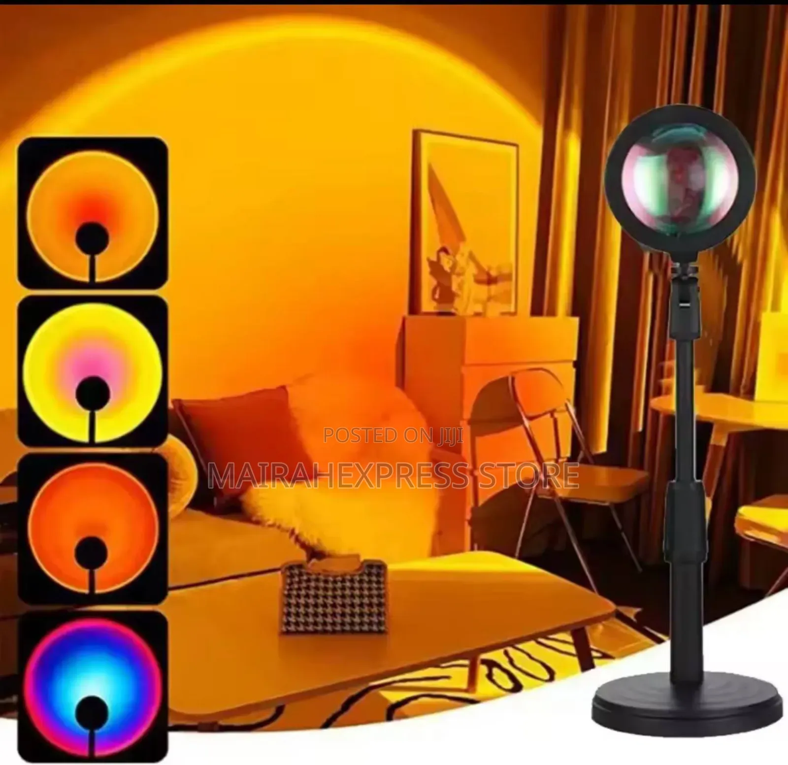 Sunset Lamp With Remote Control
