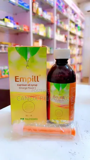 Empill Cod Liver Oil Syrup (Orange Flavour) - 200ml