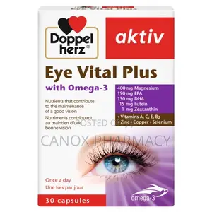 Eye Vital Plus With Omega-3 - 30 Capsules