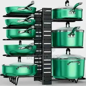 8 Layers Pot Rack