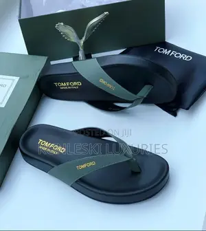 Tom Ford Slippers in 2 Color Ways