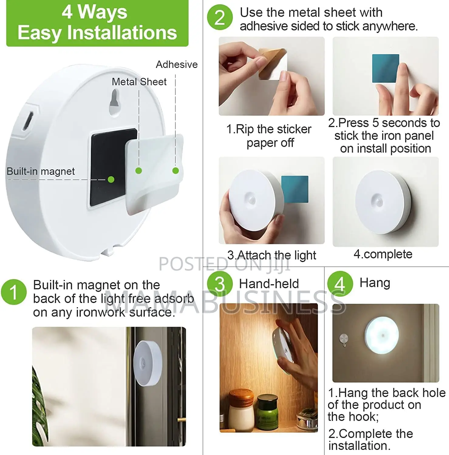 LED Lamp, Body Induction Light