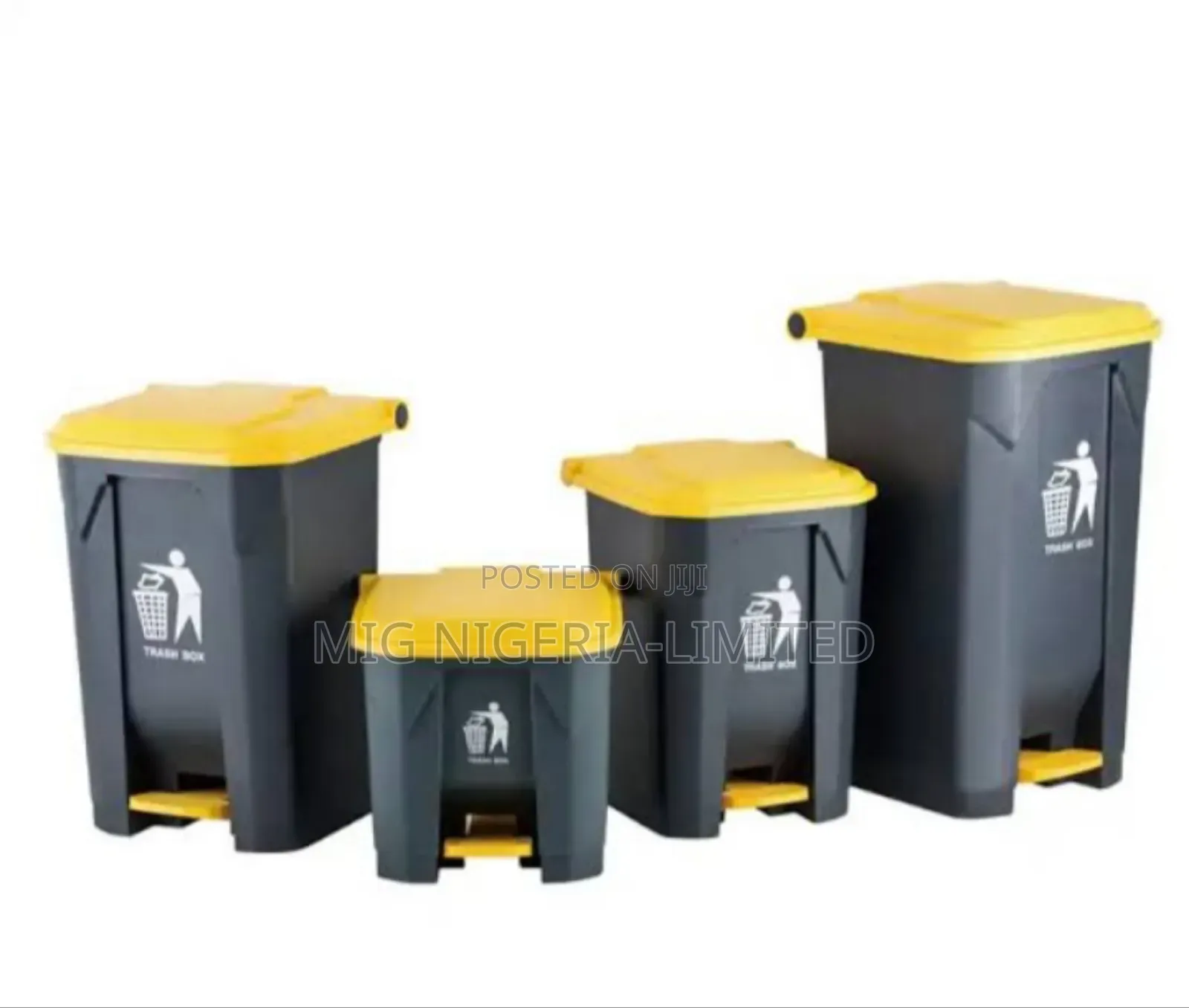 20L Pedal Plastic Kitchen Dustbin Garbage Refuse Storage