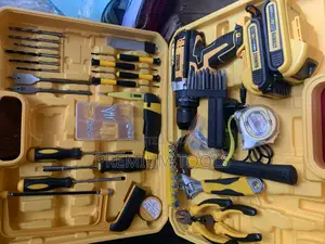 Yellow Dewalt Tools Box