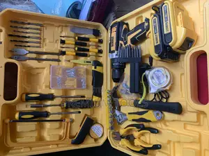 Yellow Dewalt Tools Box