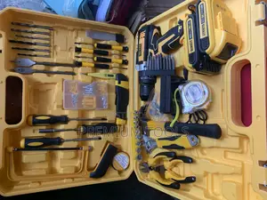 Yellow Dewalt Tools Box
