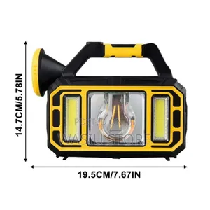 Portable Rechargeable Solar Lamp