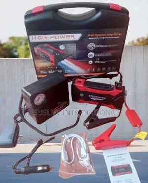Jump Starter With Tyre Inflator for Large Small Vehicle