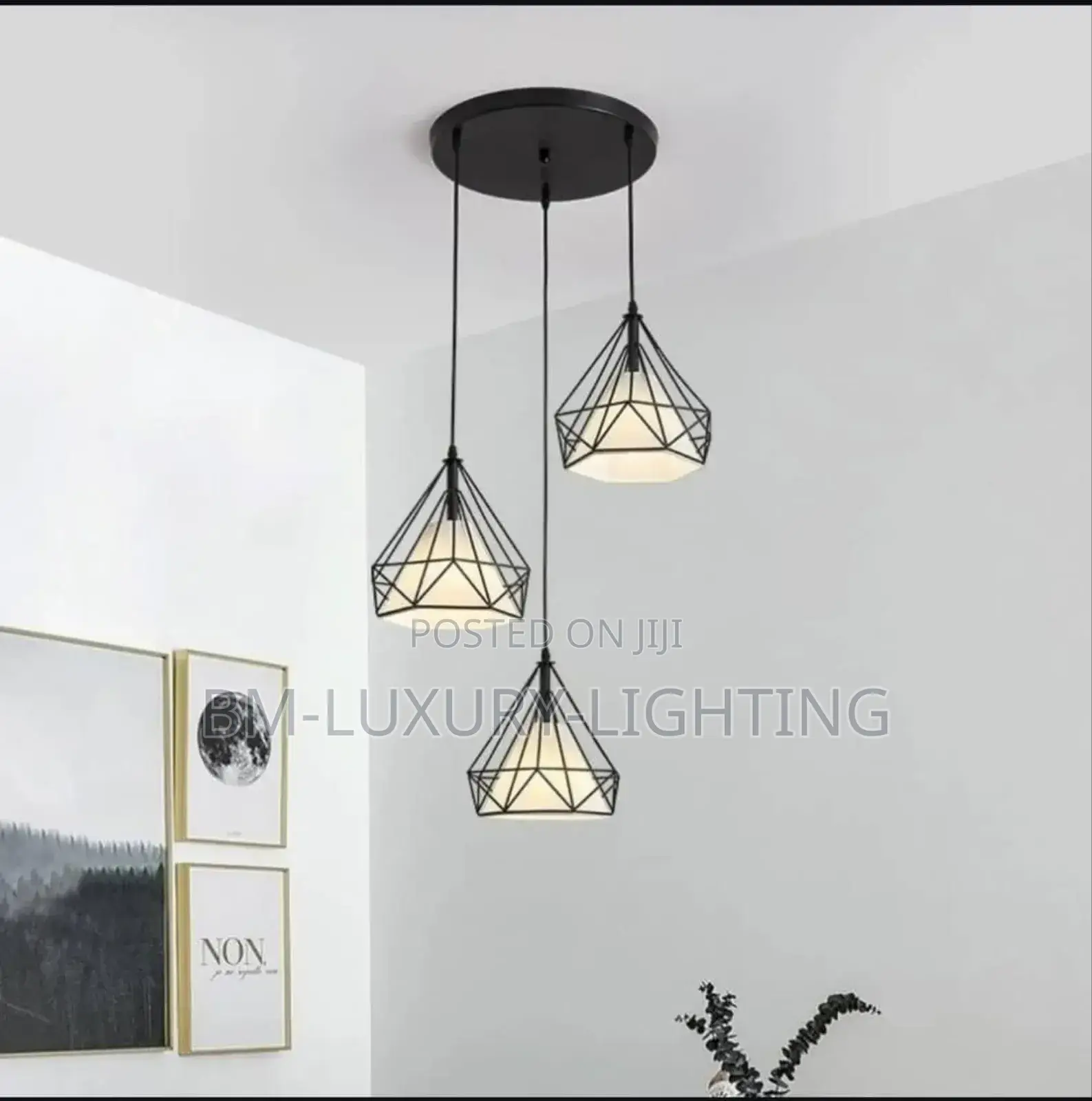 3 Dropping Interior Decor Chandelier