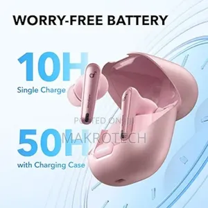 Soundcore by Anker Liberty 4 NC Wireless Earbuds Pink Colour
