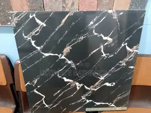 Carrara Black 60x60cm Floor Tiles