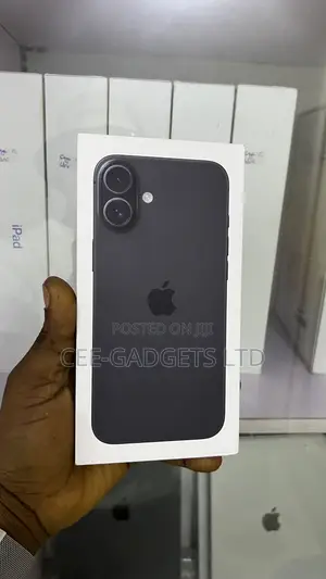New Apple iPhone 16 Plus 256 GB Black