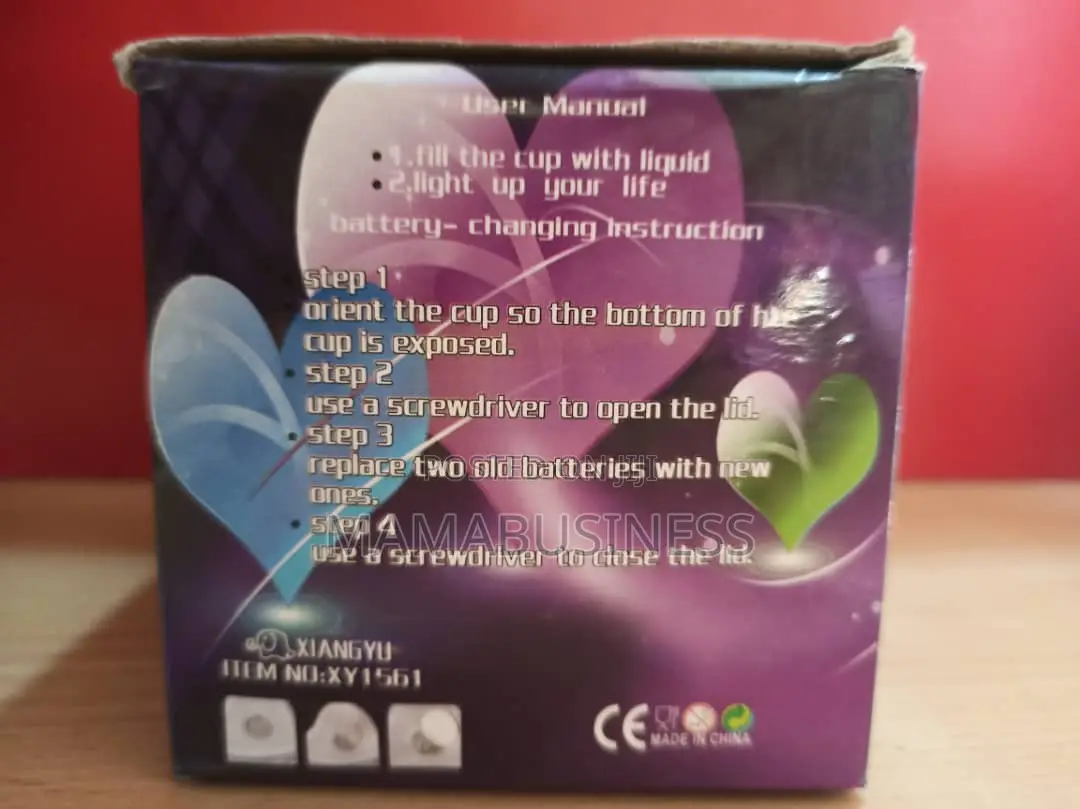 Liquid Activated Blinking Glass 10oz