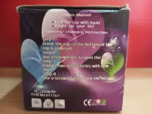 Liquid Activated Blinking Glass 10oz