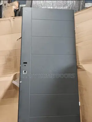 3ft Isreali Security Door Gray Color