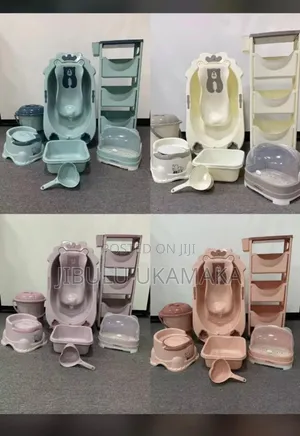 New Baby Mother Care Bathing Tube Set With Cabinet
