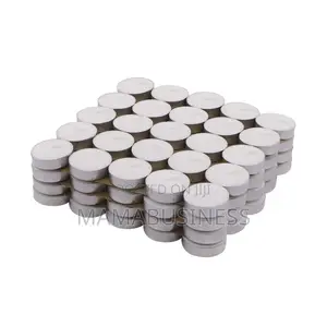 Unscented Tea Lights Candles (50 Pcs)