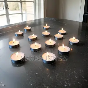 Unscented Tea Lights Candles (50 Pcs)