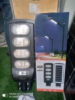 All TOP Solar Street Light 200W 15h Work Time Motion Sensor