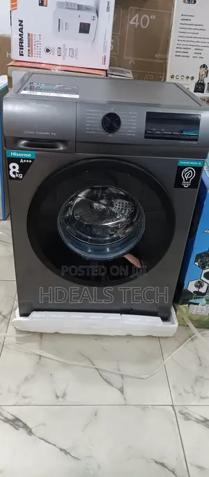 Ideal Selection- Hisense 8kg Front Loader Washing Machine