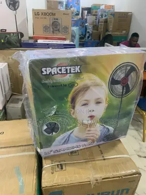 Spacetek 18'' Pedestal Fan - Reliable Cooling for Any Room