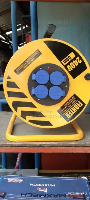 Heavy-Duty Industrial Extension Reel 50m X 240V