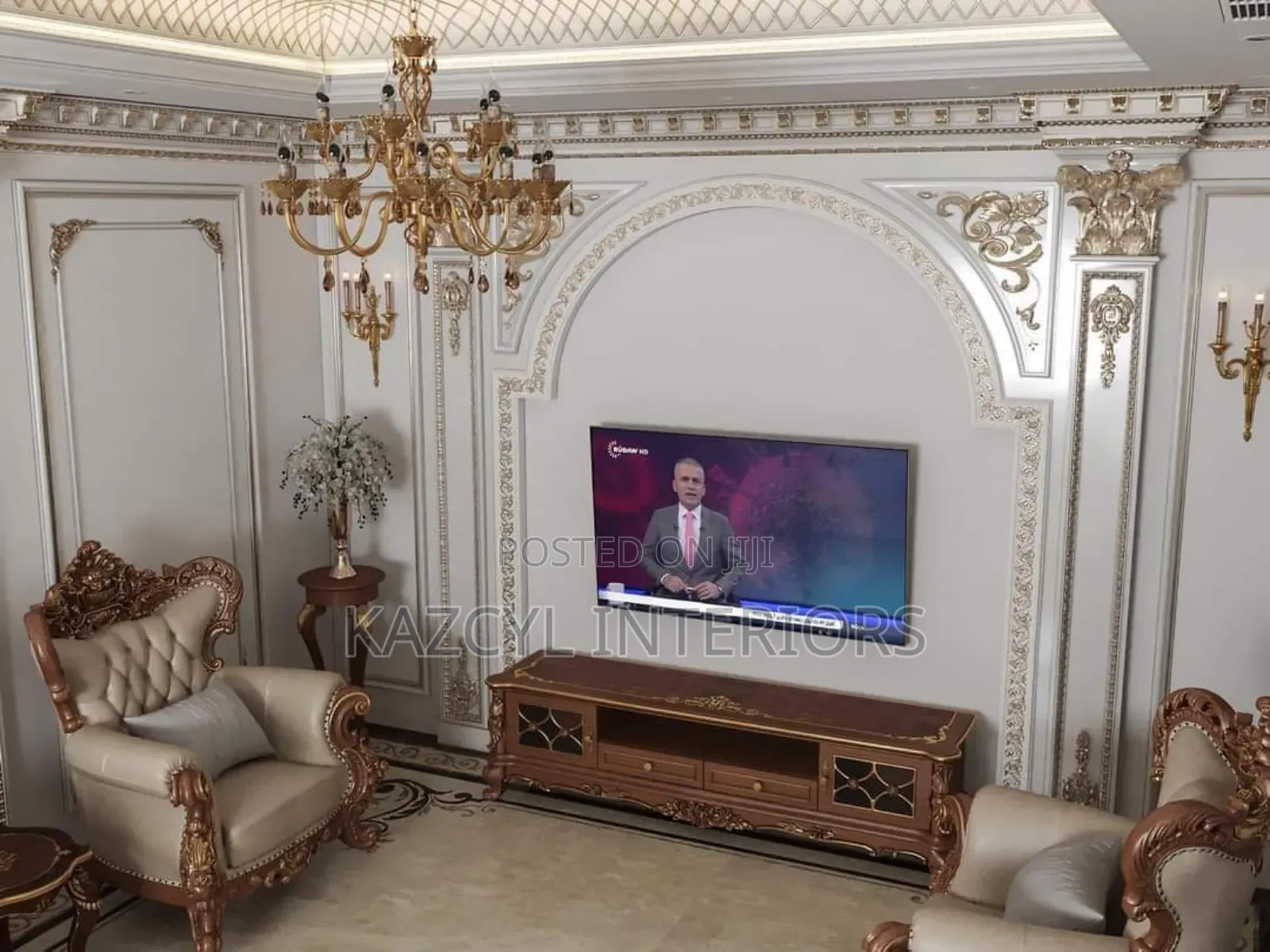 Royal Flowered Pop Ceiling/Wall Concepts