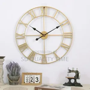 Roman Figure Iron Clock