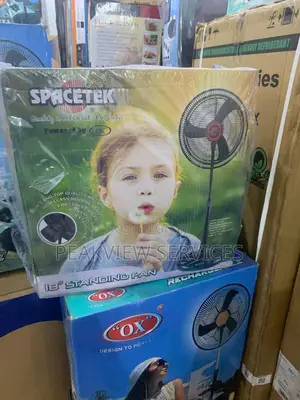 Spacetek 18'' High Efficiency Blade Standing Fan