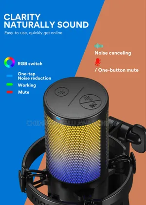 DGM20USB Gaming RGB Microphone