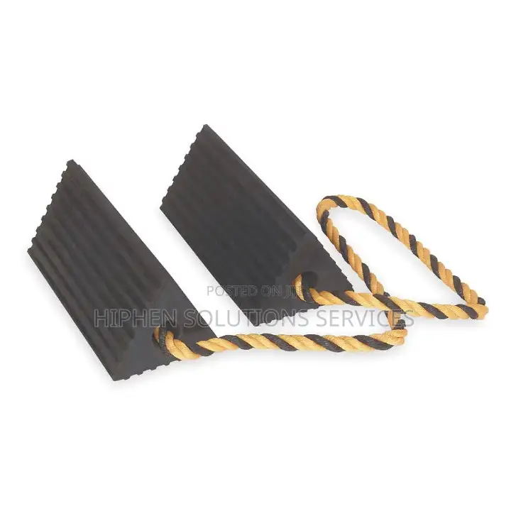Durable Triangle Black Shape Wheel Stopper