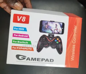 V8 Bluetooth Mobile Game Pad. V8 Wireless Game Controller.