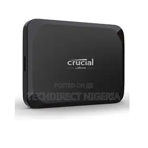 Crucial X9 2TB Portable SSD- Upto 1050mb/Sread -PC and Mac,