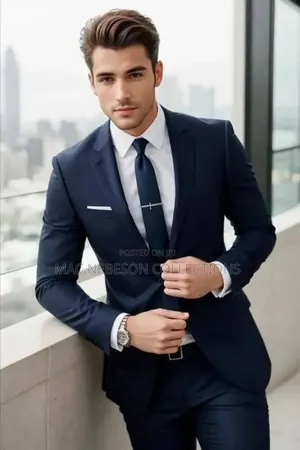 Single Button Formal Suit for Men