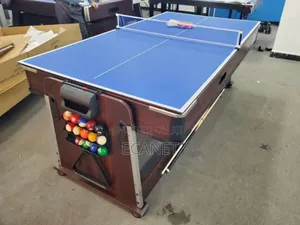 7ft 4-in-1 , Snooker, Table Tennis, Pool Air Hockey