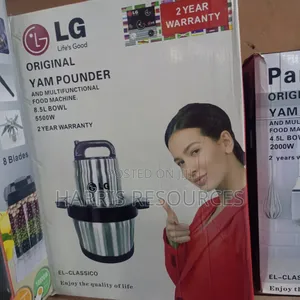 Lg Yam Pounder Food Processor - 8.5 L