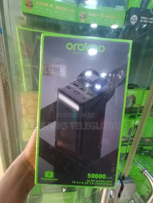 New 50,000mah Oraimo Laptop Power Bank