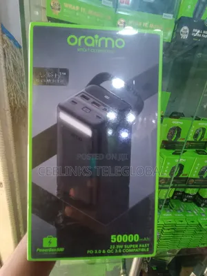 New Original Oraimo Laptop Power Bank