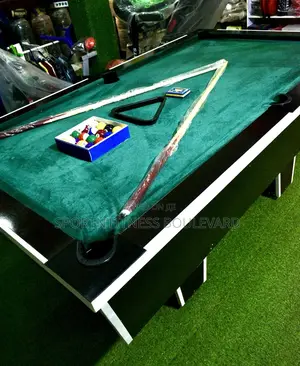 8ft Solid HDF Snooker Board With Accessories