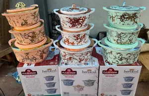 3pc Imperial Insulated Serving Hot Pot(1200/1800/2400ml)