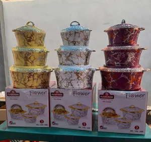 3pc Imperial Insulated Serving Hot Pot(800/1200/2000ml)