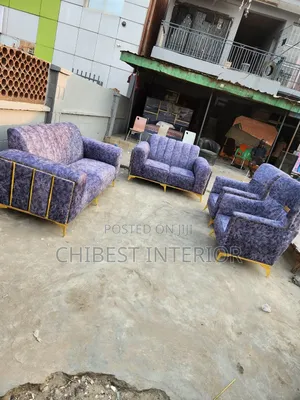 Unique Padded Sofa Fabric Chair