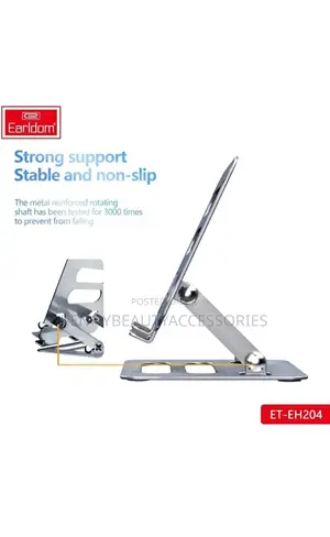 Earldom Desktop Holderaluminum Alloy360 Degree
