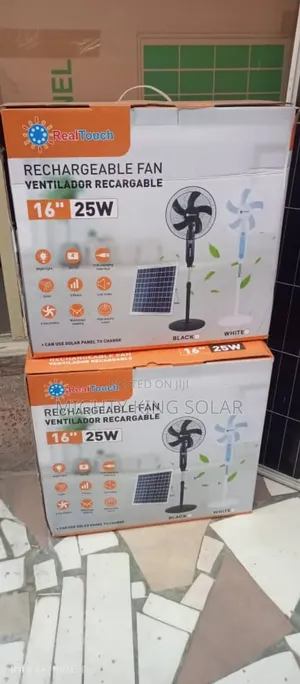 Solar Fan With Panel