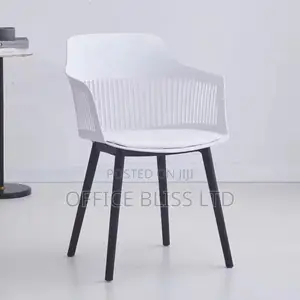 Plastic Leather Foam Bedroom / Dinning Chair